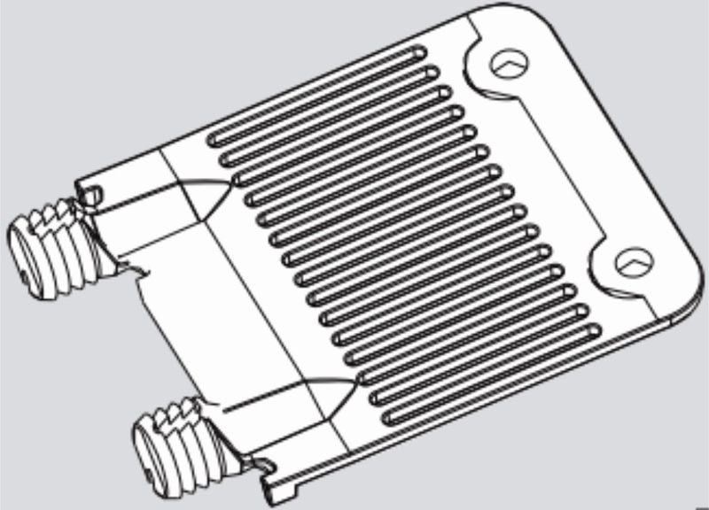 Стабилизатор положения фасада ящика DTC (M01082) Стабилизатор положения фасада ящика DTC (M01082)