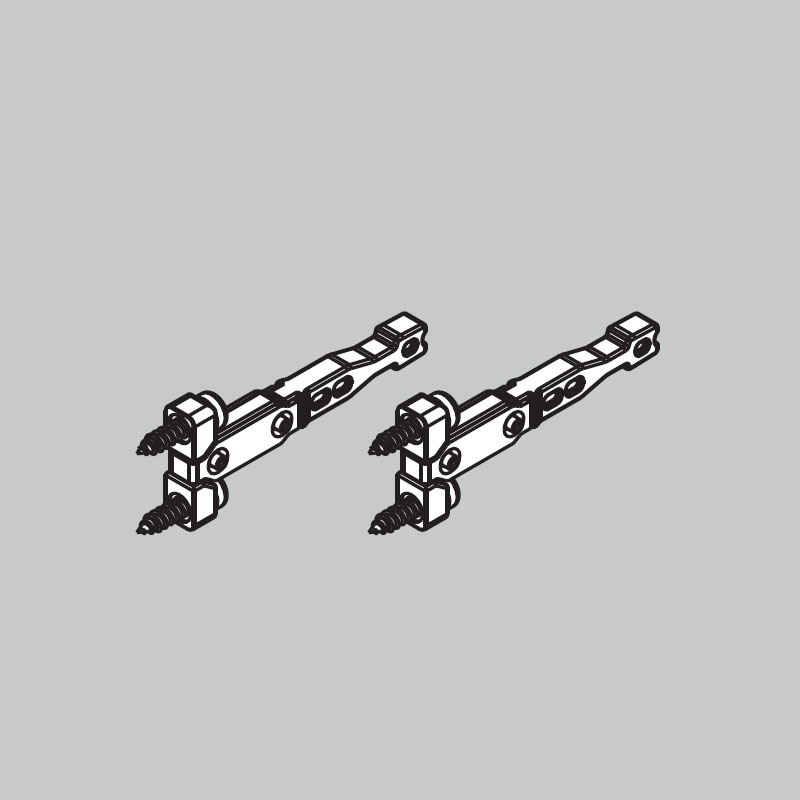 Крепление фасада h 62,5 DTC Magic Pro под запрессовку (HT10016) Крепление фасада h 62,5 DTC Magic Pro под запрессовку (HT10016)