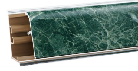 Плинтус LB37 Малахит (27М) 626 (ф-ра 323) Korner 3м