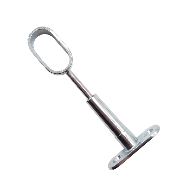 Держатель трубки 15х30 мм овал дистанционный проходной 671(Z-15)