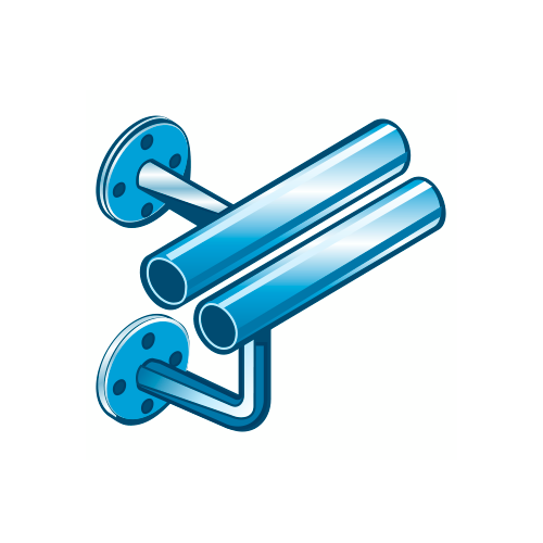 Хромированные трубы и держатели