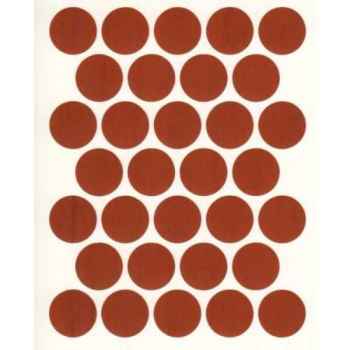 Заглушка самоклеящ.  18мм  Орех М. Л.  лист/32ш (2139/2135/162/KR1972