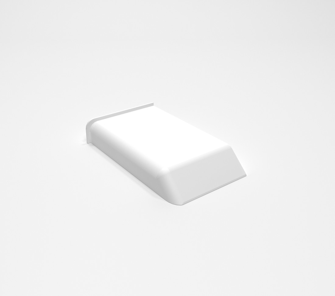 Накладка декоративная Strong R (бел) №1