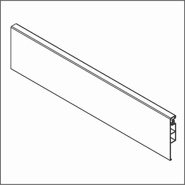 Передняя панель внутреннего ящика Dragon-Pro, 1100mm, белый (TB01021,E29) Передняя панель внутреннего ящика Dragon-Pro, 1100mm, белый (TB01021,E29)