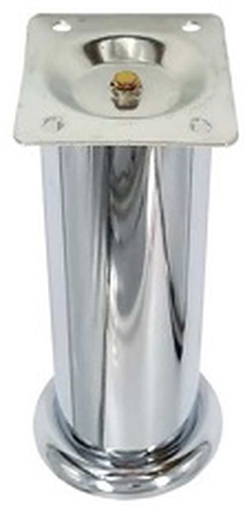 Ножка декор.80*45 хром не регулир.