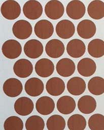 Заглушка самоклеящ.  18мм Ольха гор. лист /32ш (2164/2160/101KR1912