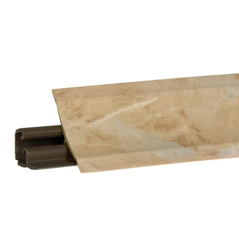 Плинтус LB231 Оникс бежевый (100М) 6185 (ф-ра 601) Korner 3м