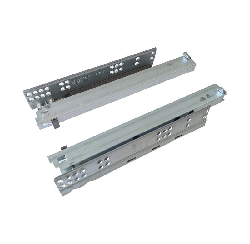 Направляющие 500мм 25кг ПВ скр. монт фикс Push DTC (F10E500H) Направляющие 500мм 25кг ПВ скр. монт фикс Push DTC (F10E500H)
