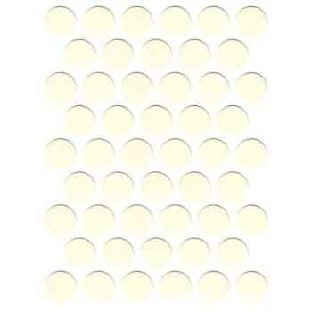 Заглушка самоклеящ. 15мм Глянец Крем лист/50шт(2310/Р102) Заглушка самоклеящ. 15мм Глянец Крем лист/50шт(2310/Р102)