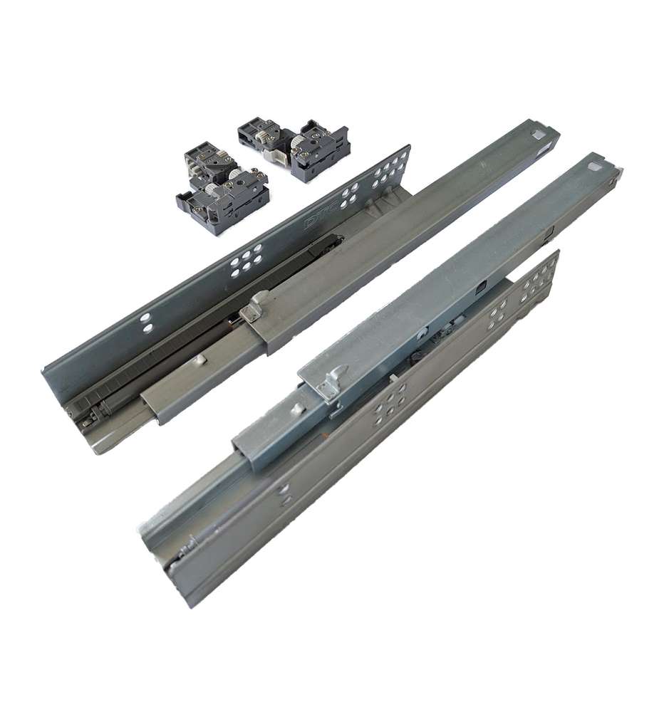 Направляющие 450мм 30кг ПВ скр. монт зам 3D DTC  (SD10450H+ODSD04-A) 