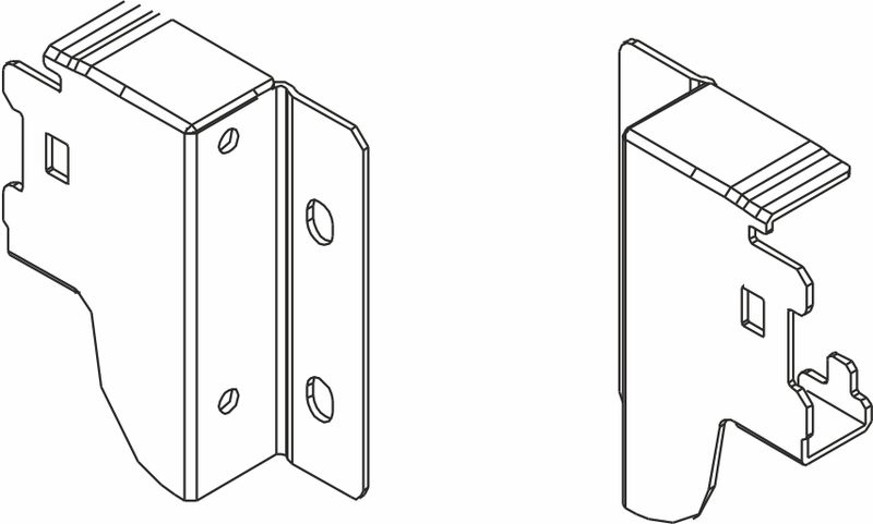 Крепление задней стенки h 69,5 DTC Dragon Box серый (M00031,Е18) Крепление задней стенки h 69,5 DTC Dragon Box серый (M00031,Е18)