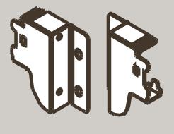 Крепление задней стенки h 84,5 DTC Dragon Box т.серый (M01031,E30) Крепление задней стенки h 84,5 DTC Dragon Box т.серый (M01031,E30)