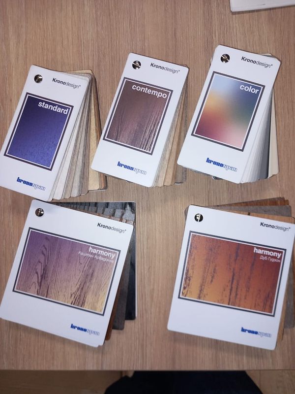 Образец ЛДСП KronoDesign (комплект вееров) Образец ЛДСП KronoDesign (комплект вееров)