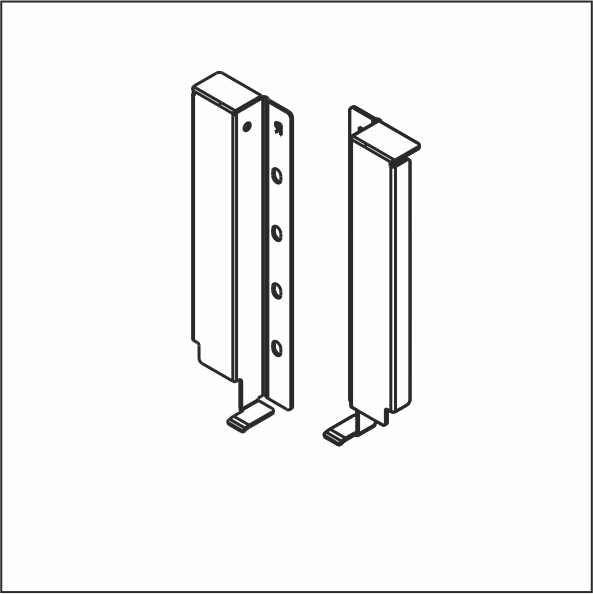 Крепление задней стенки h 178 Dragon Pro белый (TB03031,Е29) Крепление задней стенки h 178 Dragon Pro белый (TB03031,Е29)