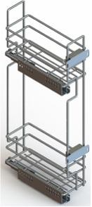 Бутылочница ЮММ-DTC 150 правая в верхнюю базу без направляющих хром 10.52.01.1.0.1 Бутылочница ЮММ-DTC 150 правая в верхнюю базу без направляющих хром 10.52.01.1.0.1