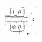 Монтажная планка H=2 DTC PIVOT-STAR Anyway-Clip c дюбелями 10,5*11 3D (81H2MYQA)