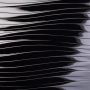 Панель глянец волна черная  Р233/665 10*1220*2800  Kastamonu