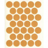 Заглушка самоклеящ. 18 мм Клен лист/32шт(2114/2110/73/KR375)