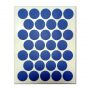Заглушка самоклеящ. 18мм Синий лист/32шт (2564/2560/KR 125) Заглушка самоклеящ. 18мм Синий лист/32шт (2564/2560/KR 125)