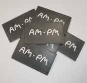 Комплект больших заглушек для боковин Magic Pro с лого AMPM серые (TBJS03) Комплект больших заглушек для боковин Magic Pro с лого AMPM серые (TBJS03)