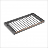 Вешалка для брюк Pure-Pro LK L=450, ширина=800мм серая (LK450Q13800K01, E30) Вешалка для брюк Pure-Pro LK L=450, ширина=800мм серая (LK450Q13800K01, E30)