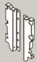 Крепление задней стенки h224 DTC Dragon Box белый (M01033,Е01)