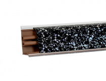 Плинтус LB37 Черный кристалл 6124 (ф-ра 459) Korner 3м Плинтус LB37 Черный кристалл 6124 (ф-ра 459) Korner 3м