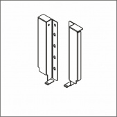 Крепление задней стенки h 209 Dragon Pro белый (TB0C031,Е29) Крепление задней стенки h 209 Dragon Pro белый (TB0C031,Е29)