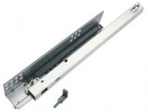 Направляющие 500мм 25кг ЧВ скр.монт фикс DTC (GG10500H)