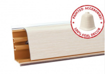 Плинтус LB38 Дуб белый  (154М,  008М)  6214  (фурнитура 443)  Korner 4, 2м