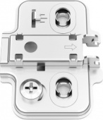 Монтажная планка H=0 DTC STYLISH Anyway Snap-on 3D +2 самореза  (82T00TQ)