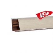 Плинтус LB37 Риголетто светлый (142М) 6085 (ф-ра 6085 ) Korner 3м