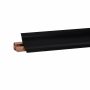 Плинтус LB231 Черный матовый 6051  (фурнитура 619)  Korner 3м