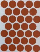 Заглушка самоклеящ. 18мм  Ольха крас.лист/32ш(2159/2155/41/KR0685