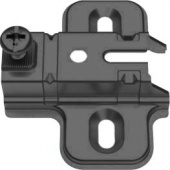 Монтажная планка H=4 DTC STYLISH Slide-on (82H40AZ) черная (A08)