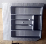 Вкладка для ящиков  500 мм серый н/к